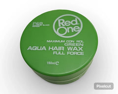 Red one hiusvaha green Aqua hair wax