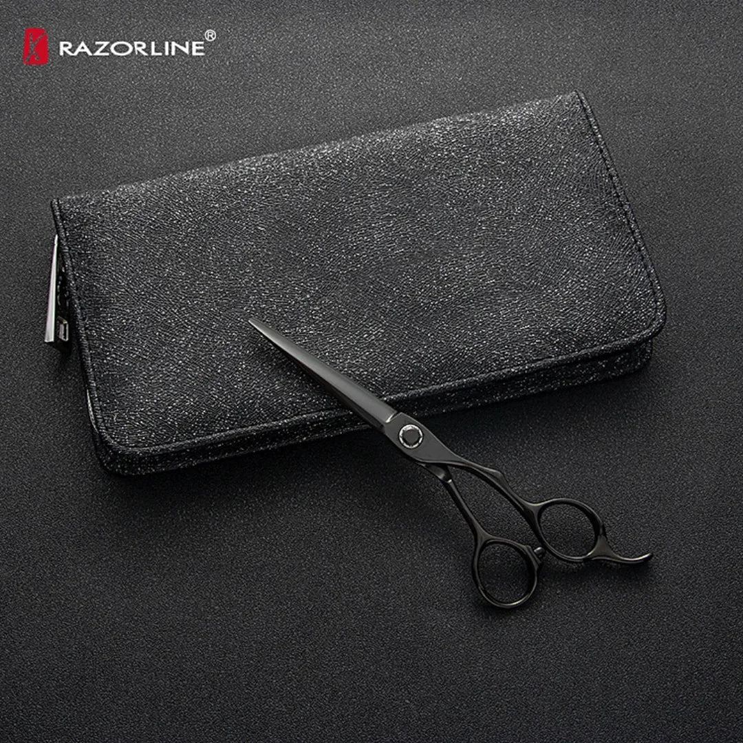 Razorline FX03B hiustenleikkaussakset Steel 9CR 03 Professional 6 Inch Barber Hairdressing Scissors - MK Classic