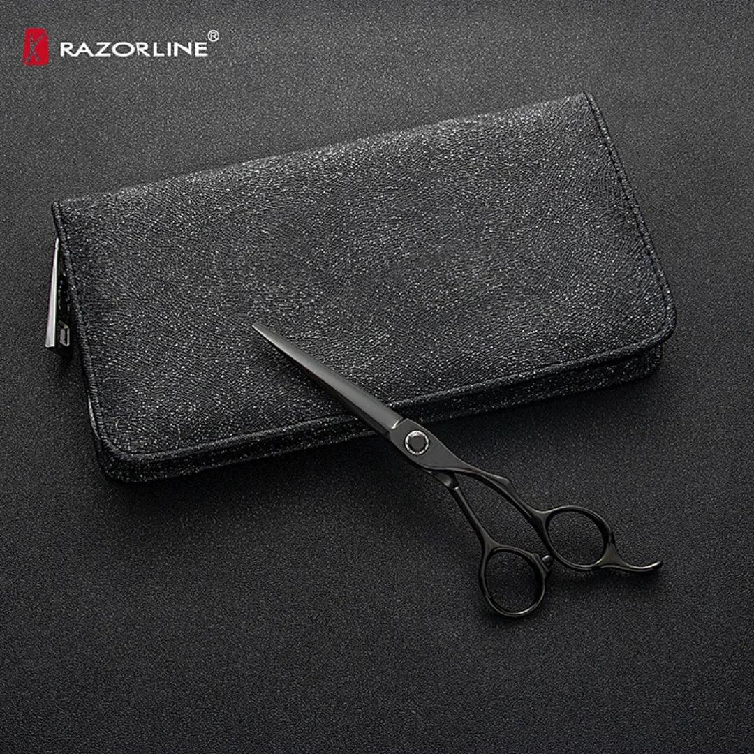 Razorline FX03B hiustenleikkaussakset Steel 9CR 03 Professional 6 Inch Barber Hairdressing Scissors - MK Classic