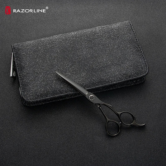 Razorline FX03B hiustenleikkaussakset Steel 9CR 03 Professional 6 Inch Barber Hairdressing Scissors - MK Classic