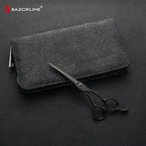 Razorline FX03B hiustenleikkaussakset Steel 9CR 03 Professional 6 Inch Barber Hairdressing Scissors - MK Classic