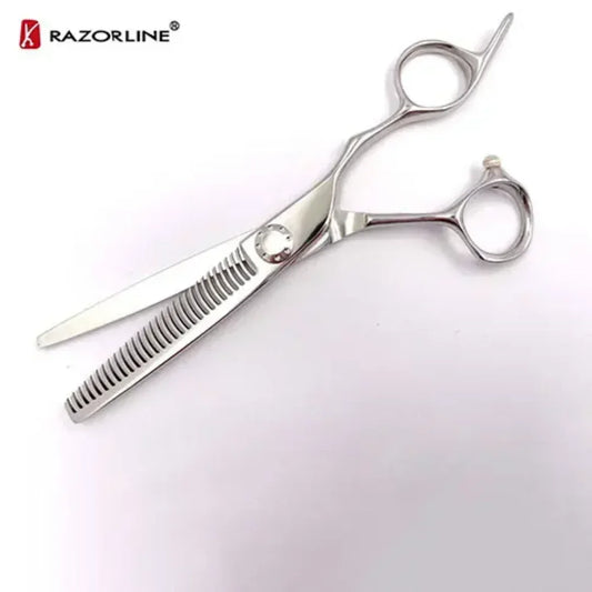 Ohennussakset razorline AK23TE parturi-kampaajan ohennussakset - MK Classic