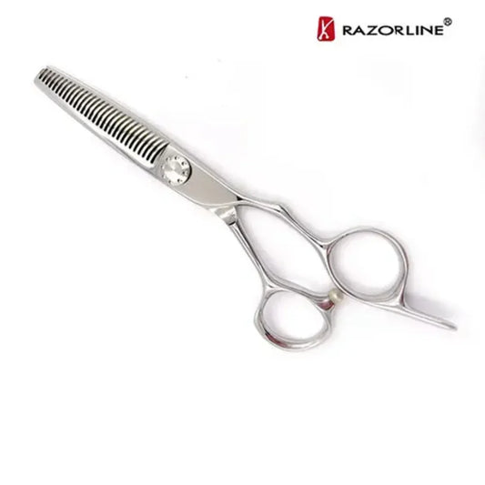 Ohennussakset razorline AK23TE parturi-kampaajan ohennussakset - MK Classic