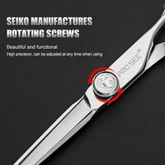 Prosee TFB-60 ammattimaiset hiustenleikkaussakset 6.inch parturi-kampaajan sakset - MK Classic