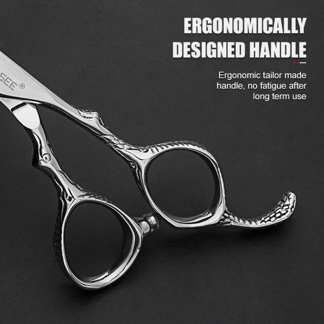 Prosee TFB-60 ammattimaiset hiustenleikkaussakset 6.inch parturi-kampaajan sakset - MK Classic