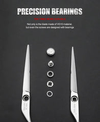 Prosee TFB-60 ammattimaiset hiustenleikkaussakset 6.inch parturi-kampaajan sakset - MK Classic