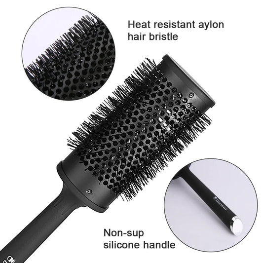 DELIGHT Ammattimainen pyöreä hiusharja