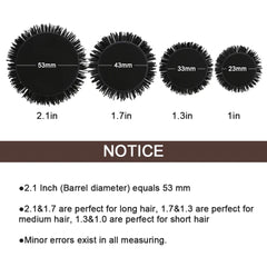 DELIGHT Ammattimainen fööniharja × 4 KPL