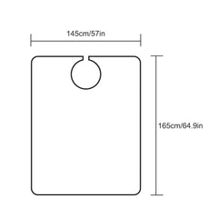 men's grooming hiustenleikkausviita vedenpitevä & salon capes