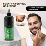 TYLE JIANG After Shave Cologne No. 11 – Alkoholiton ja hellävarainen partavesi (400ml) vihreä