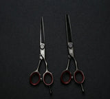 Hairdressing scissors MK-PRO black MK34 barber set