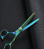Parturisakset setti MK-PRO Rainbow Titanium MK35