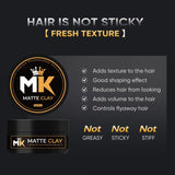 Hiusvaha (Hiussavi) MK Matte Clay – Ammattilaisen Valinta Täydelliseen Mattaiseen Lopputulokseen