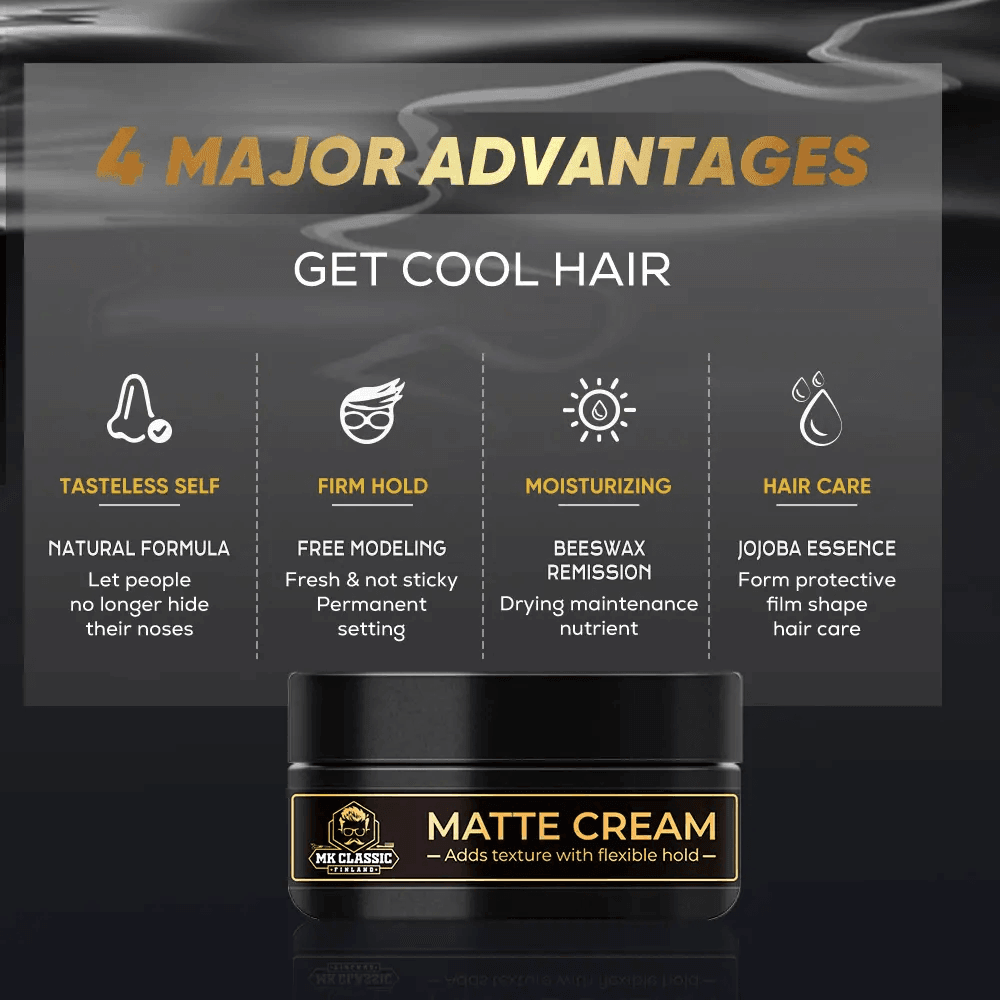 MK Classic hiusvaha matte cream hiusten muotoiluvaha - MK Classic