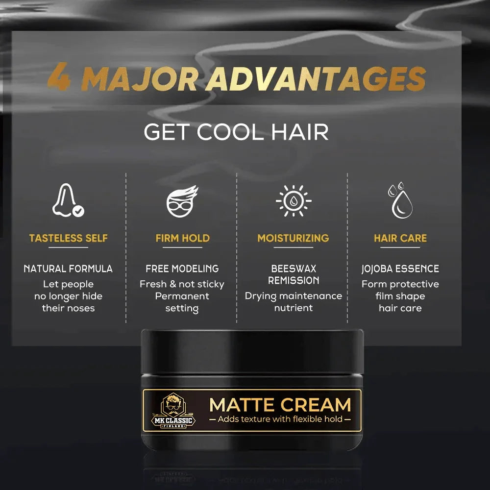 MK Classic hiusvaha matte cream hiusten muotoiluvaha - MK Classic