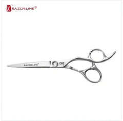 Professional hair cutting scissors, stainless steel ergonomic design, barbershop tool
