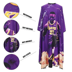 Waterproof polyester hair cutting cape & haircut cape