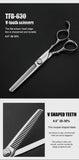 Prosee TFB-630 ohennussakset 6.inch ammattimaiset sakset - MK Classic