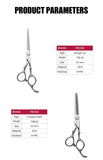 Prosee TFB-630 ohennussakset 6.inch ammattimaiset sakset - MK Classic