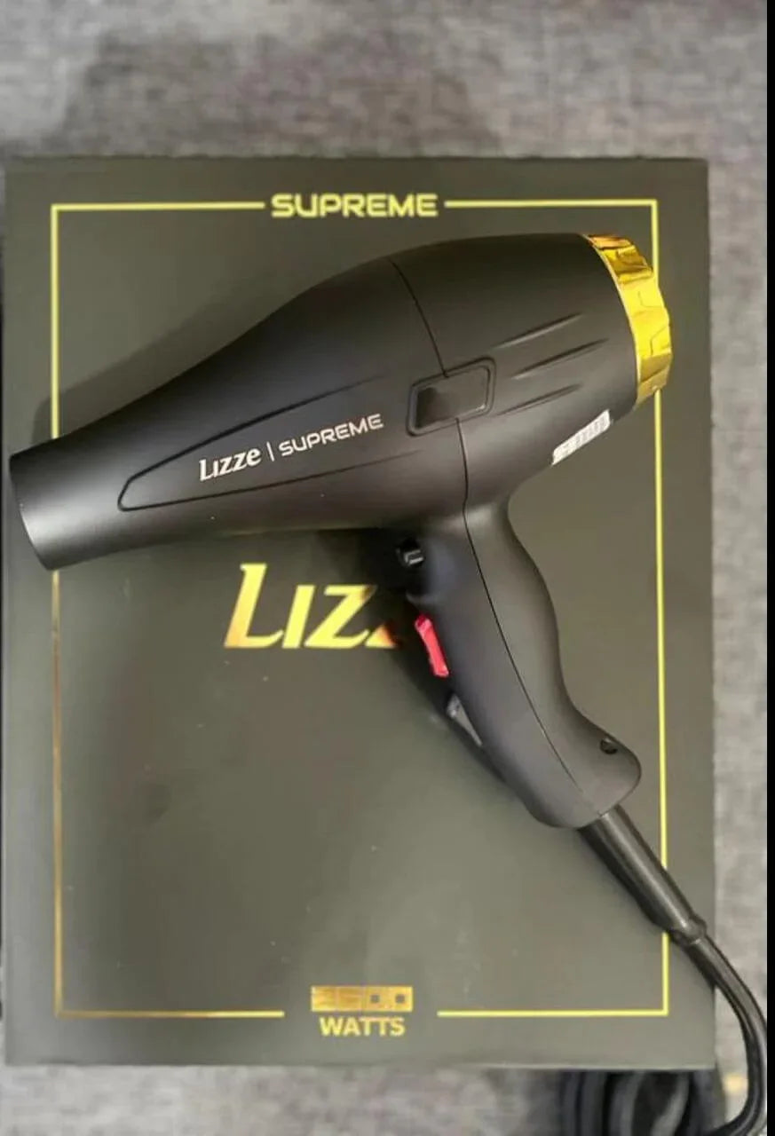 LIZZE SUPREME Nopeasti kuivuva hiustenkuivaaja, 2600 W, 3 lämpöasetusta - MK Classic