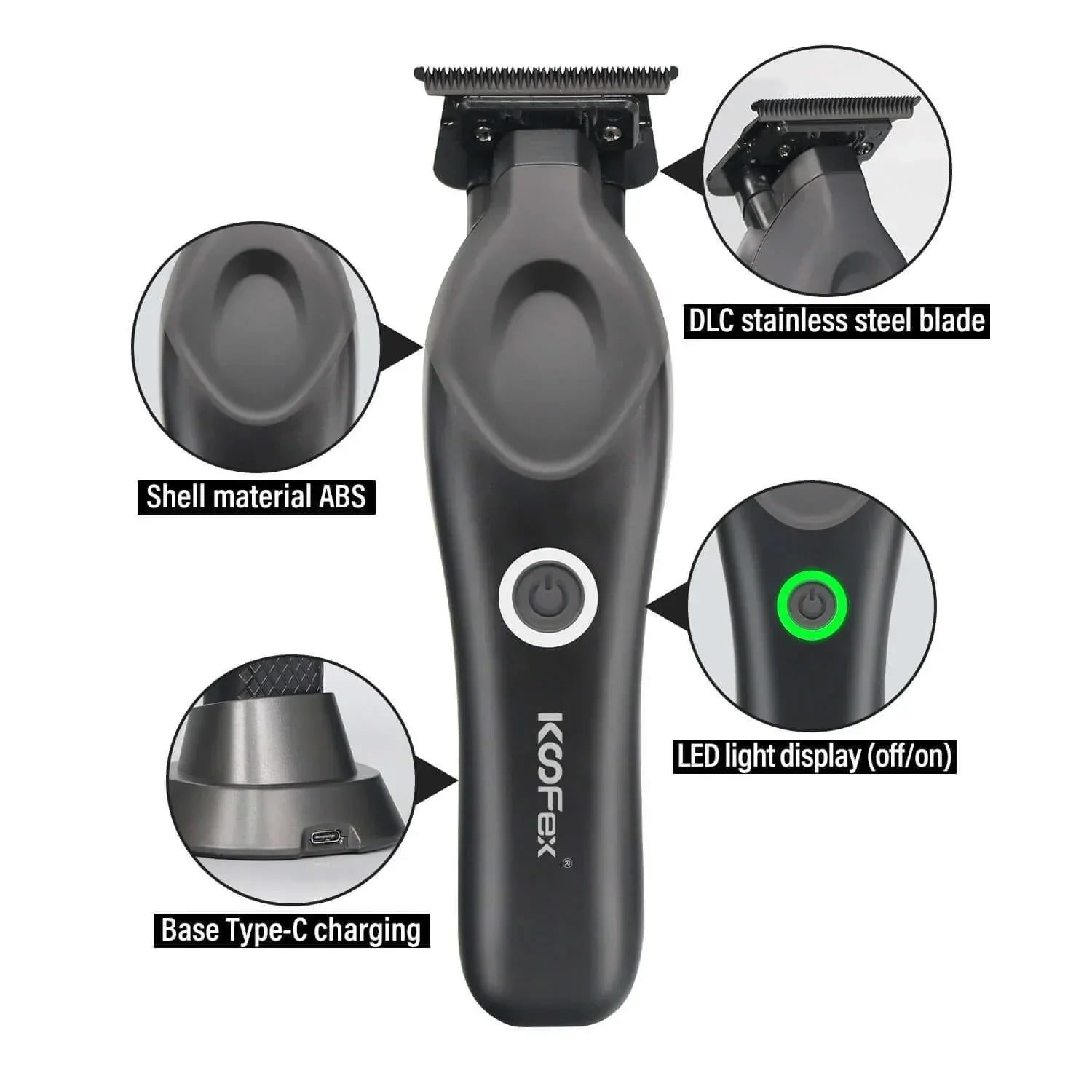 Koofex KF-6387 trimmeri Professional hair trimmer - MK Classic