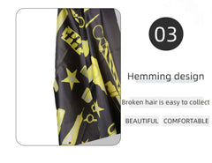 MK leikkauskappa kultainen parturi Tarvikkeet - MK Classic