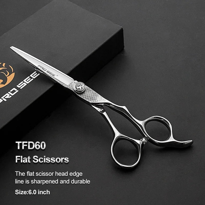 Prosee-TFD-60 ammattimainen hiustenleikkaussakset 6.inch hair scissors - MK Classic
