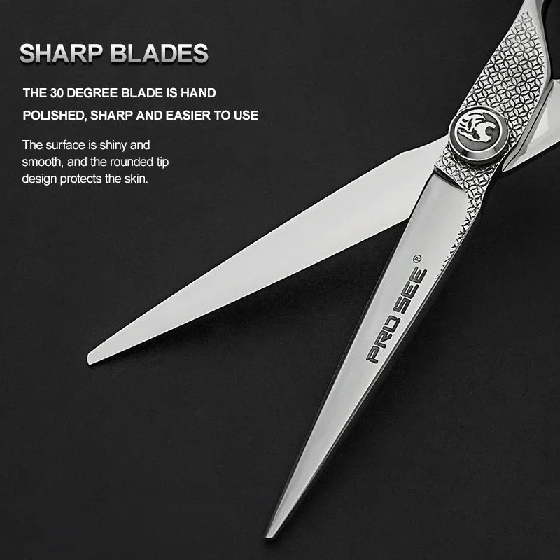 Prosee-TFD-60 ammattimainen hiustenleikkaussakset 6.inch hair scissors - MK Classic