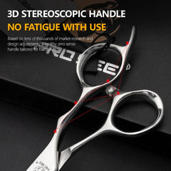 Prosee hiustenleikkaussakset setti ammattimaiset parturi-kampaajan sakset - MK Classic