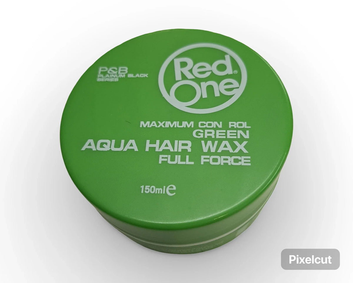 Red one hiusvaha green Aqua hair wax