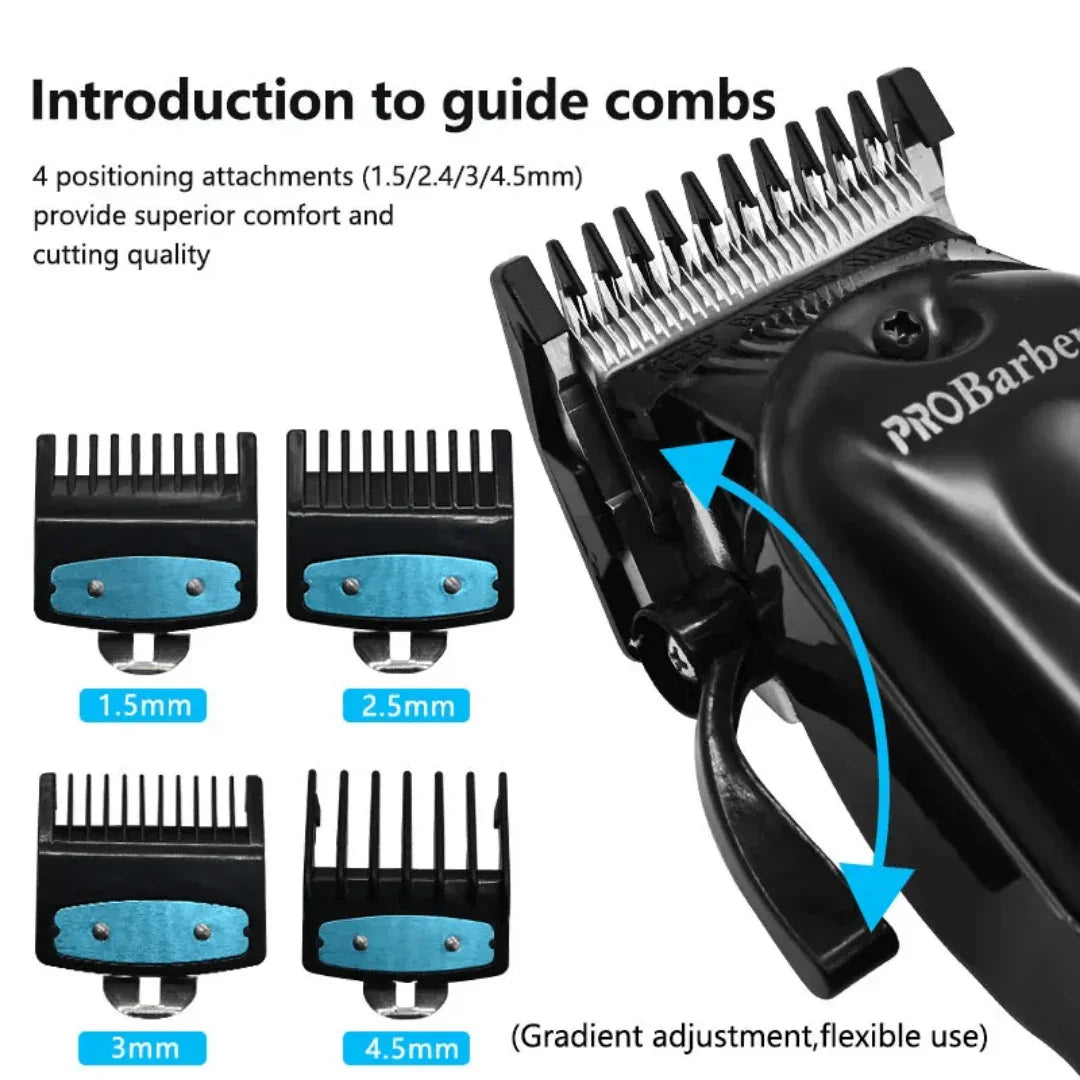 Probarbers hiustenleikkauskone 8175 ammattilainen 7000 RPM - MK Classic 