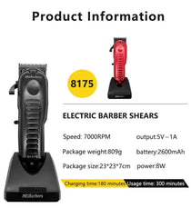 Probarbers hiustenleikkauskone 8175 ammattilainen 7000 RPM - MK Classic 