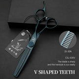 SHENQISHI hair cutting scissors for professionals set of scissors 6 inch
