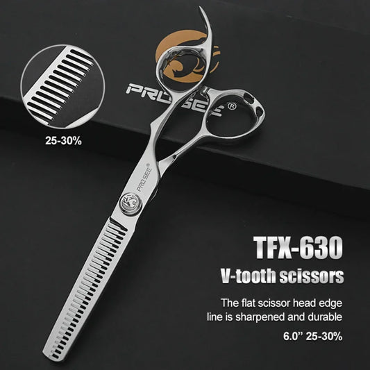 Prosee TFB-630 ohennussakset 6.inch ammattimaiset sakset - MK Classic 