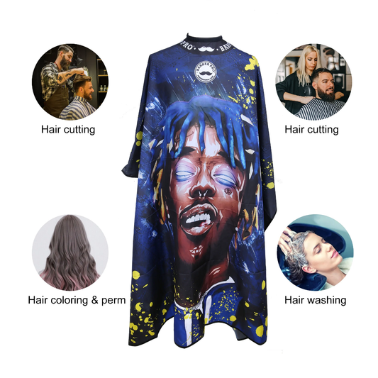 Waterproof Hair Salon Cutting cape, hiustenleikkaus kappa A67