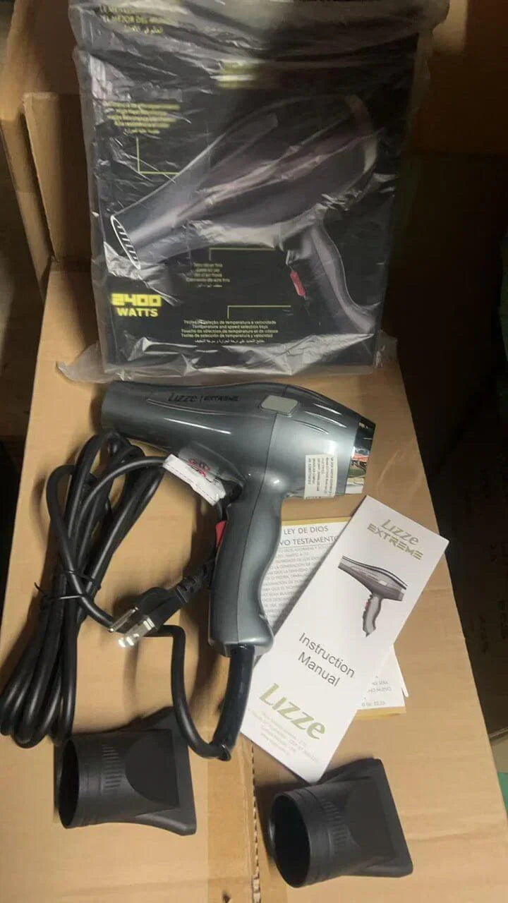 Lizze Extreme Hair Dryer 2400w ammattimainen hiustenkuivaaja - MK Classic 
