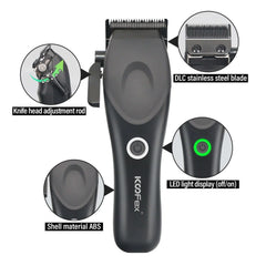 Koofex hiustenleikkauskone 8000 RPM Professional hair clipper - MK Classic 