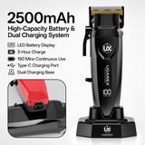 Hiustenleikkauskone Ugarex professional black hair clipper