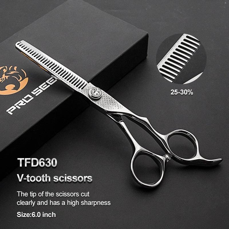 Prosee TFD-630 ohennussakset 6.inch Professional Hair Thinning Scissors - MK Classic 