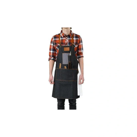 Arpon Denim Macho Barburys parturi-kampaajan esiliina