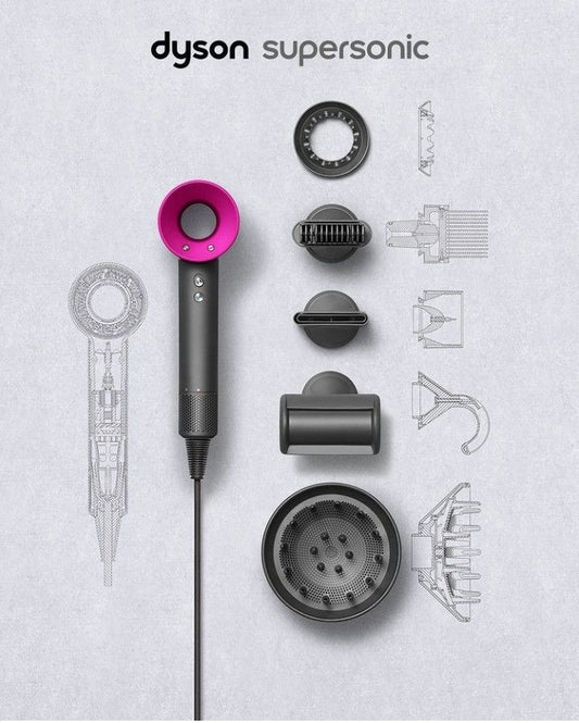 Dyson Supersonic HD08 rose red hiustenkuivaaja