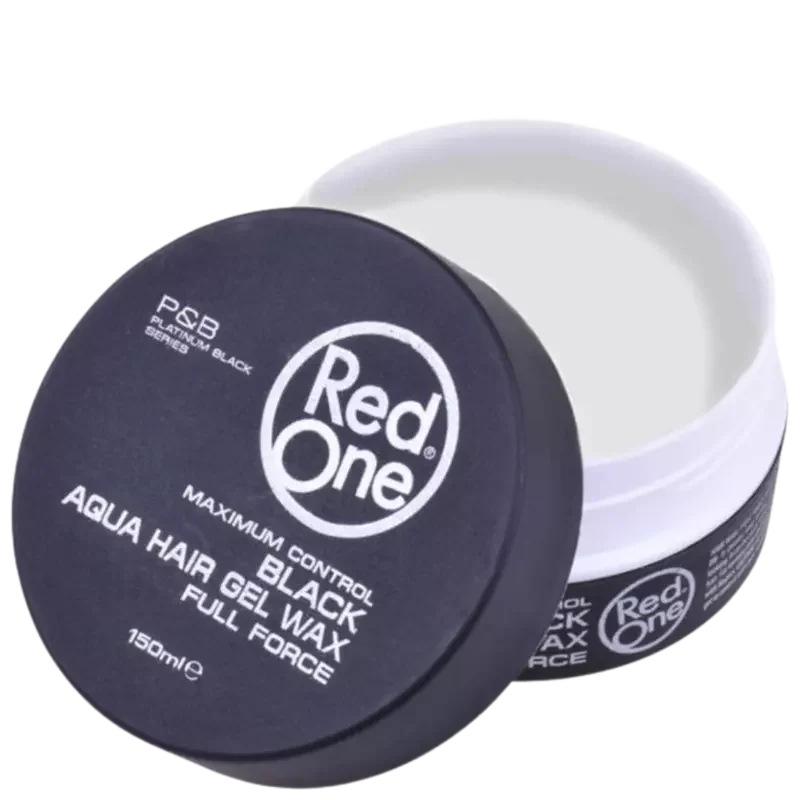 Red One Full Force Aqua Hair Gel Wax Black 150ml