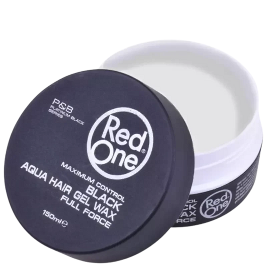 Red One Full Force Aqua Hair Gel Wax Black 150ml